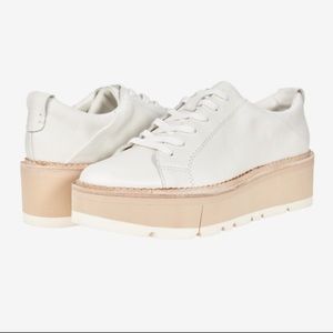 Dolce Vita Toyah White Leather Sneakers